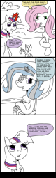 Size: 940x2940 | Tagged: safe, artist:thecrimsondm, derpibooru import, fluttershy, trixie, twilight sparkle, pegasus, pony, comic, female, lesbian, shipping, twixie