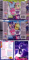 Size: 800x1652 | Tagged: safe, princess luna, equestria girls, checklist, collector card, enterplay, merchandise, trading card, wrapper