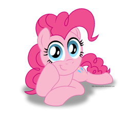 Size: 900x797 | Tagged: safe, artist:aleximusprime, pinkie pie, earth pony, pony, female, mare, pink coat, pink mane, simple background, transparent background