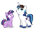 Size: 875x750 | Tagged: safe, artist:dm29, shining armor, twilight sparkle, pony, spider, unicorn, duo, fuzznums, simple background, transparent background