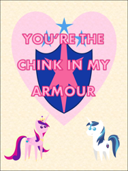 Size: 578x770 | Tagged: safe, artist:bronybyexception, princess cadance, shining armor, alicorn, pony, unicorn, female, love, male, shiningcadance, shipping, straight, valentine