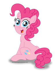 Size: 1024x1350 | Tagged: safe, artist:aleximusprime, pinkie pie, earth pony, pony, female, mare, pink coat, pink mane, simple background, transparent background