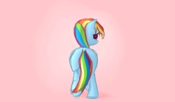 Size: 3297x1930 | Tagged: safe, artist:sharpieboss, rainbow dash, pegasus, pony, g4, plot, simple background, solo