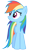 Size: 4000x7000 | Tagged: safe, artist:anxet, rainbow dash, pegasus, pony, sad, simple background, solo, transparent background, vector