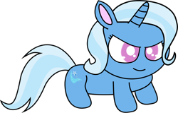 Size: 1738x1112 | Tagged: safe, artist:mega-poneo, derpibooru import, trixie, pony, unicorn, female, jewelpet, mare, mega poneo strikes again, sanrio, sega, simple background, smiling, solo, style emulation, transparent background, vector