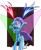 Size: 3317x4086 | Tagged: safe, artist:itresad, derpibooru import, trixie, pony, unicorn, female, fireworks, mare, simple background, solo, stage, transparent background