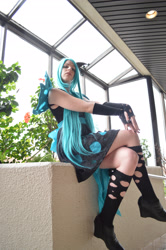 Size: 4000x6016 | Tagged: safe, artist:shelle-chii, queen chrysalis, human, cosplay, irl, irl human, photo