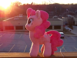 Size: 2921x2214 | Tagged: safe, artist:eebharas, pinkie pie, pony, fluffy, high res, irl, photo, plushie, solo