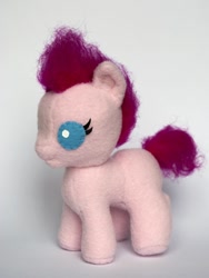 Size: 1000x1330 | Tagged: safe, artist:ivy-cinder, pinkie pie, pony, baby, irl, photo, plushie, solo