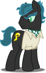 Size: 1024x1598 | Tagged: safe, artist:blah23z, doctor caballeron, queen chrysalis, changeling, changeling queen, recolor, simple background, solo, transparent background, vector