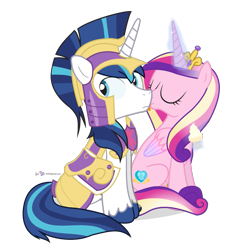 Size: 845x884 | Tagged: safe, artist:dm29, princess cadance, shining armor, alicorn, pony, unicorn, :p, cute, eyes closed, female, frown, ice cream, ice cream cone, levitation, licking, looking away, magic, male, nuzzling, shiningcadance, shipping, simple background, sitting, smiling, straight, telekinesis, tongue out, transparent background, vector