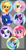 Size: 1024x1984 | Tagged: safe, artist:wicklesmack, applejack, fluttershy, pinkie pie, princess luna, rainbow dash, rarity, twilight sparkle, alicorn, earth pony, pegasus, pony, unicorn, mane six, watermark