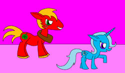 Size: 1894x1110 | Tagged: safe, artist:killerbug2357, derpibooru import, big macintosh, trixie, earth pony, pony, 1000 hours in ms paint, male, ms paint, stallion