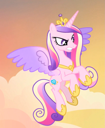 Size: 867x1057 | Tagged: safe, screencap, princess cadance, alicorn, pony, three's a crowd, angry, solo