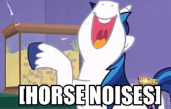 Size: 528x338 | Tagged: safe, screencap, shining armor, pony, unicorn, the one where pinkie pie knows, ant farm, cute, descriptive noise, happy, horse noises, meme, nose in the air, open mouth, shining adorable, smiling, solo, uvula, volumetric mouth