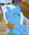 Size: 674x817 | Tagged: safe, derpibooru import, screencap, trixie, pony, road to friendship, bed, cropped, cute, diatrixes, eyes closed, lying down, smiling, solo