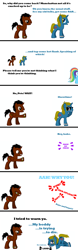 Size: 1000x3222 | Tagged: safe, rainbow dash, oc, oc:bob, oc:pete perfection, pegasus, pony, disease not alicorn