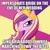 Size: 600x600 | Tagged: safe, princess cadance, queen chrysalis, alicorn, changeling, changeling queen, pony, a canterlot wedding, advice meme, bust, crown, exploitable meme, female, horn, jewelry, looking at you, mare, meme, multicolored mane, pink coat, regalia, simple background, smiling, solo, text, wings