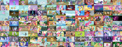 Size: 8000x3115 | Tagged: safe, derpibooru import, edit, edited screencap, screencap, angel bunny, apple bloom, applejack, berry punch, berryshine, big macintosh, bon bon, braeburn, carrot cake, carrot top, cheerilee, cherry berry, derpy hooves, diamond tiara, doctor whooves, featherweight, flitter, fluttershy, golden harvest, granny smith, lemon hearts, mayor mare, minuette, ms. harshwhinny, octavia melody, opalescence, owlowiscious, pinkie pie, pipsqueak, pound cake, princess cadance, princess celestia, princess luna, princess platinum, rainbow dash, rarity, sassy saddles, scootaloo, shining armor, silver spoon, smart cookie, spike, sweetie belle, sweetie drops, thunderlane, tom, trixie, twilight sparkle, twilight sparkle (alicorn), twinkleshine, twist, zecora, alicorn, bee, butterfly, dragon, duck, earth pony, frog, pegasus, pony, rabbit, squirrel, unicorn, zebra, a bird in the hoof, a canterlot wedding, a dog and pony show, a friend in deed, amending fences, apple family reunion, applebuck season, appleoosa's most wanted, baby cakes, bats!, bloom and gloom, boast busters, bridle gossip, brotherhooves social, call of the cutie, canterlot boutique, castle mane-ia, castle sweet castle, crusaders of the lost mark, daring don't, do princesses dream of magic sheep, dragon quest, dragonshy, equestria games (episode), fall weather friends, family appreciation day, feeling pinkie keen, filli vanilli, flight to the finish, for whom the sweetie belle toils, friendship is magic, games ponies play, green isn't your color, griffon the brush off, hearth's warming eve (episode), hearthbreakers, hearts and hooves day (episode), hurricane fluttershy, inspiration manifestation, it ain't easy being breezies, it's about time, just for sidekicks, keep calm and flutter on, leap of faith, lesson zero, look before you sleep, luna eclipsed, made in manehattan, magic duel, magical mystery cure, make new friends but keep discord, maud pie (episode), may the best pet win, mmmystery on the friendship express, one bad apple, over a barrel, owl's well that ends well, party of one, party pooped, pinkie apple pie, pinkie pride, ponyville confidential, power ponies (episode), princess spike (episode), princess twilight sparkle (episode), putting your hoof down, rainbow falls, rarity investigates, rarity takes manehattan, read it and weep, scare master, secret of my excess, simple ways, sisterhooves social, sleepless in ponyville, slice of life (episode), somepony to watch over me, sonic rainboom (episode), spike at your service, stare master, suited for success, swarm of the century, sweet and elite, tanks for the memories, testing testing 1-2-3, the best night ever, the crystal empire, the cutie map, the cutie mark chronicles, the cutie pox, the cutie re-mark, the hooffields and mccolts, the last roundup, the lost treasure of griffonstone, the mane attraction, the mysterious mare do well, the one where pinkie pie knows, the return of harmony, the show stoppers, the super speedy cider squeezy 6000, the ticket master, three's a crowd, too many pinkie pies, trade ya, twilight time, twilight's kingdom, what about discord?, winter wrap up, wonderbolts academy, alternate timeline, amy keating rogers, apron, big crown thingy, book, bow, cake, canterlot, carousel boutique, castle of the royal pony sisters, charlotte fullerton, chris savino, chrysalis resistance timeline, cindy morrow, clothes, cloud, collage, corey powell, cowboy hat, crystal empire, cutie mark, cutie mark crusaders, dave polsky, dress, ed valentine, elements of harmony, equestria games, female, filly, fire ruby, food, freckles, friendship throne, gala dress, gala ticket, glasses, glowing horn, hair bow, hat, hearth's warming eve, hearts and hooves day, jayson thiessen, jewelry, jim miller, josh haber, lauren faust, m.a. larson, male, mane six, mare, meghan mccarthy, merriwether williams, natasha levinger, nightmare night, painting, ponyville, regalia, rock candy, royal guard, scott sonneborn, stained glass, stallion, stetson, the cmc's cutie marks, title card, torch, uniform, wall of tags, wonderbolts uniform