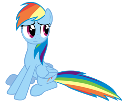 Size: 8000x6850 | Tagged: safe, artist:aeroytechyon-x, rainbow dash, pegasus, pony, absurd resolution, simple background, transparent background, vector