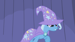 Size: 1280x720 | Tagged: safe, derpibooru import, screencap, trixie, pony, unicorn, boast busters, female, mare