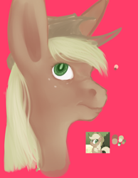 Size: 1280x1651 | Tagged: safe, artist:piketus, applejack, earth pony, pony, female, mare, scrunchy face, solo