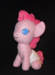 Size: 1572x2148 | Tagged: safe, artist:gypmina, pinkie pie, pony, baby, baby pie, baby pony, filly, irl, photo, plushie, solo