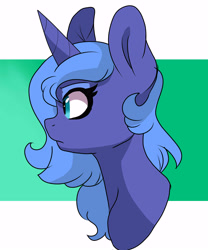 Size: 5000x6000 | Tagged: safe, artist:scarletskitty12, princess luna, alicorn, pony, absurd resolution, bust, portrait, s1 luna, solo