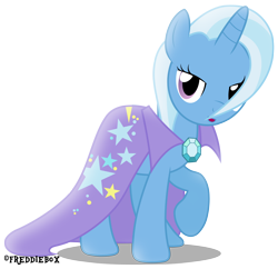 Size: 3102x3000 | Tagged: safe, artist:brony-works, derpibooru import, trixie, pony, unicorn, female, mare, simple background, solo, transparent background, vector