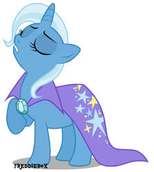 Size: 2688x3000 | Tagged: safe, artist:brony-works, derpibooru import, trixie, pony, unicorn, female, mare, simple background, solo, transparent background, vector