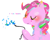 Size: 1000x800 | Tagged: safe, pinkie pie, earth pony, pony, crying, female, mare, pink coat, pink mane, pixiv, psychedelic