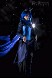 Size: 2912x4368 | Tagged: safe, artist:samgabil, princess luna, human, clothes, cosplay, costume, irl, irl human, photo, solo