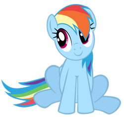 Size: 900x851 | Tagged: safe, artist:kuren247, rainbow dash, pegasus, pony, oh you, simple background, smiling, transparent background, vector