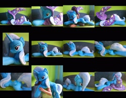 Size: 3376x2652 | Tagged: safe, artist:agatrix, derpibooru import, trixie, human, irl, irl human, photo, plushie