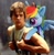 Size: 760x768 | Tagged: safe, edit, rainbow dash, pegasus, pony, luke skywalker, photo, rainbow backpack, star wars