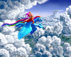 Size: 4200x3400 | Tagged: safe, artist:kirikd, derpy hooves, rainbow dash, scootaloo, pegasus, pony, female, mare