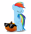 Size: 5000x5500 | Tagged: safe, artist:foxy-noxy, rainbow dash, pegasus, pony, absurd resolution, pumpkin, simple background, solo, sunglasses, transparent background, vector