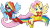 Size: 979x544 | Tagged: safe, artist:amy mebberson, artist:canon-lb, fluttershy, rainbow dash, pegasus, pony, atomic rainboom, fire fairy, simple background, transparent background, vector