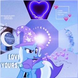 Size: 640x640 | Tagged: safe, artist:lil-demi-boy, derpibooru import, edit, trixie, aesthetics