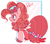 Size: 900x800 | Tagged: safe, artist:clockworkquartet, pinkie pie, earth pony, pony, clothes, dress, gala dress, solo