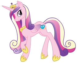 Size: 1410x1148 | Tagged: safe, artist:icaron, artist:katiewhy, princess cadance, alicorn, pony, show accurate, simple background, solo, transparent background, vector