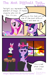 Size: 742x1151 | Tagged: safe, artist:ricepoison, screencap, princess cadance, twilight sparkle, twilight sparkle (alicorn), alicorn, pony, twilight's kingdom, comic, female, mare