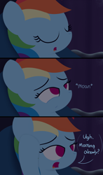 Size: 1280x2182 | Tagged: safe, artist:dtcx97, rainbow dash, pegasus, pony, filly, the ponyville diaries, tumblr