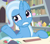 Size: 814x724 | Tagged: safe, derpibooru import, screencap, trixie, a horse shoe-in, cropped, solo, starlight's office