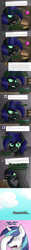 Size: 744x5920 | Tagged: safe, artist:ceejayponi, shining armor, oc, oc:sicarius, bat pony, pony, unicorn, comic, crystal empire, tumblr