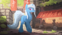 Size: 2500x1425 | Tagged: safe, artist:fuzzyfox11, derpibooru import, trixie, pony, unicorn, female, mare, solo