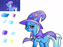 Size: 1280x960 | Tagged: safe, artist:cherryblossom103, derpibooru import, trixie, pony, unicorn, boast busters, female, grin, mare, solo