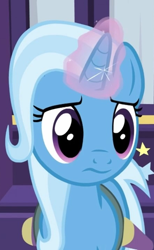 Size: 444x720 | Tagged: safe, derpibooru import, screencap, trixie, road to friendship, cropped