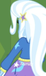 Size: 218x360 | Tagged: safe, derpibooru import, screencap, trixie, better together, equestria girls, forgotten friendship, cropped, discovery family logo, solo