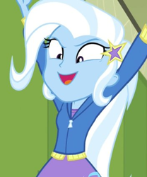 Size: 352x424 | Tagged: safe, derpibooru import, screencap, trixie, better together, equestria girls, forgotten friendship, cropped, solo